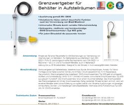 Grenzwertgeber für Aufstellräume von Haase-Tankschutz GmbH Gründau